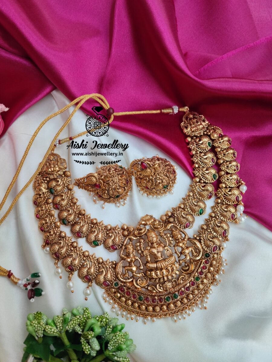 2 Layer Lakshmi Necklace-FQ90