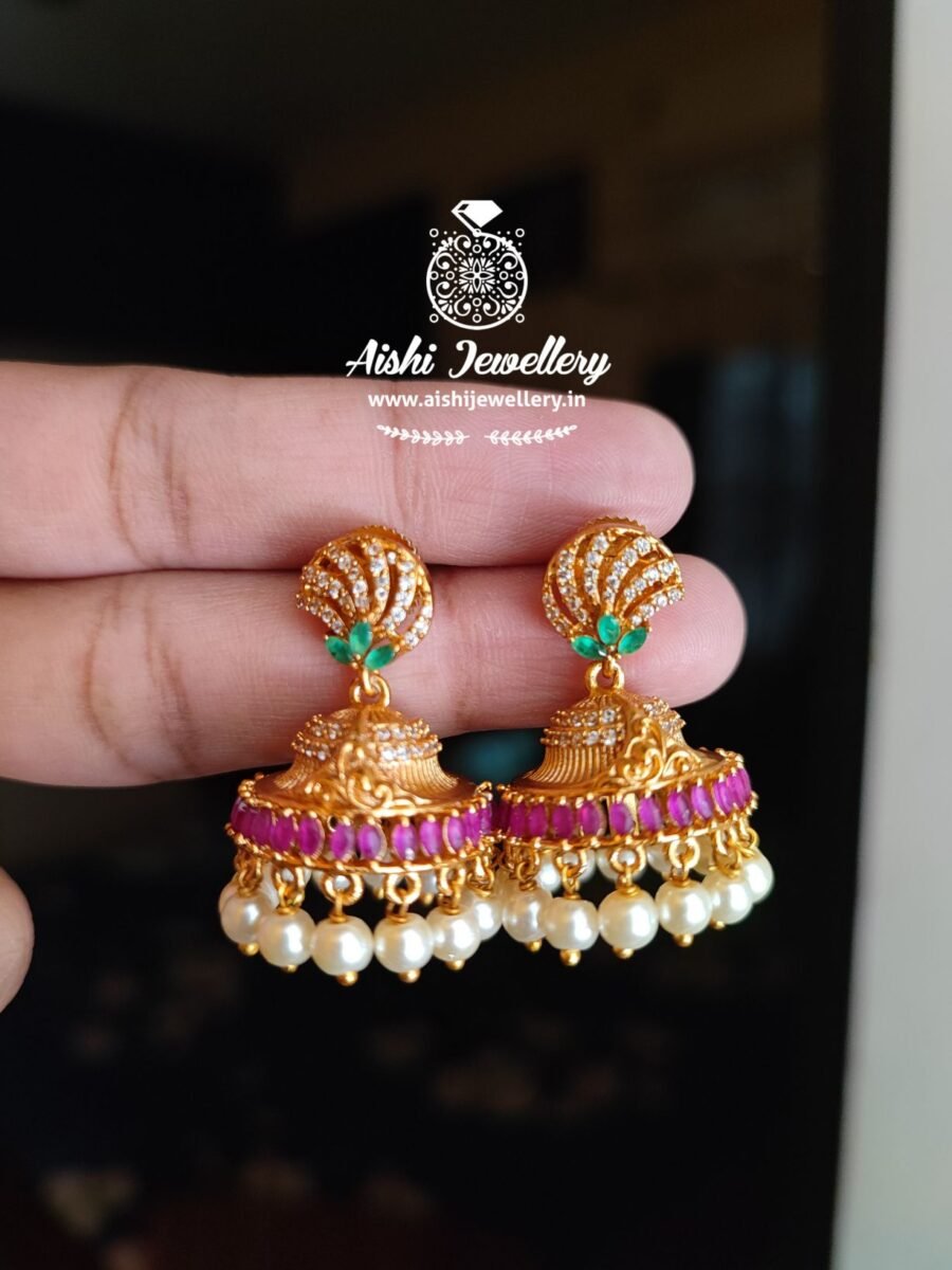 Floral Smal Jhumka-E242