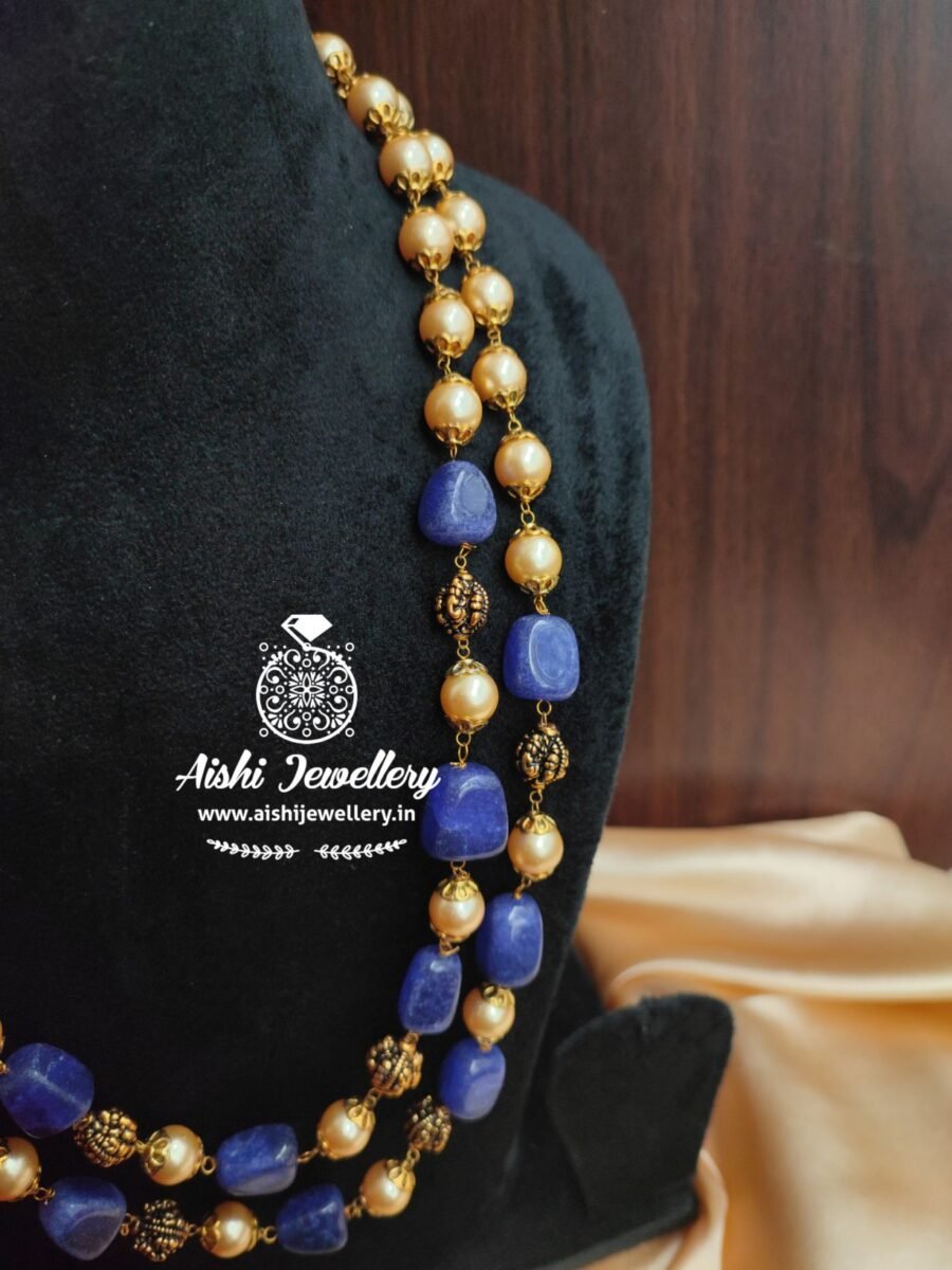 Semi Pearl Mala Set-MA10