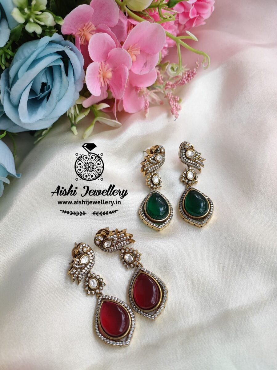 Victorian Peacock Earring – AE94