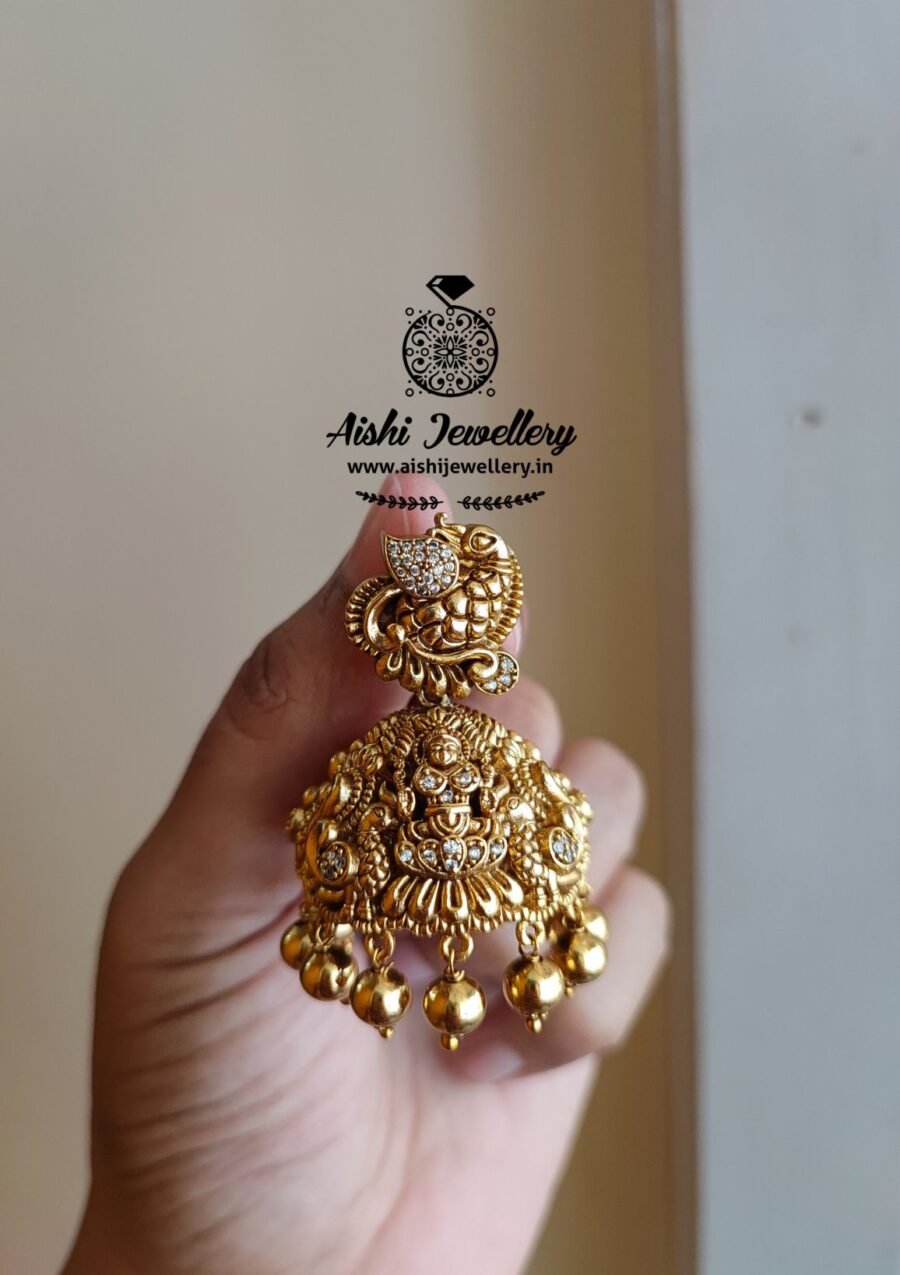 Mini Antique Nakshi Jhumka-E281