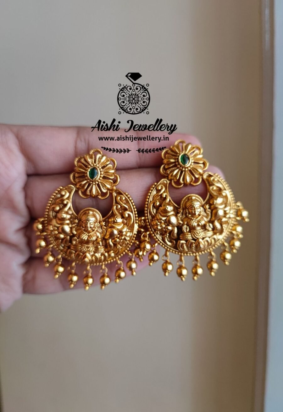 Matt Gold Nakshi Earring-E286