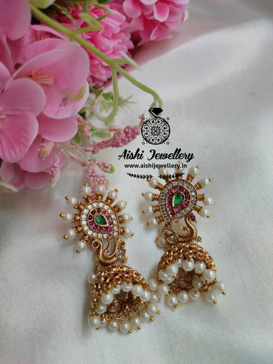 Peacock Jhumka -E287