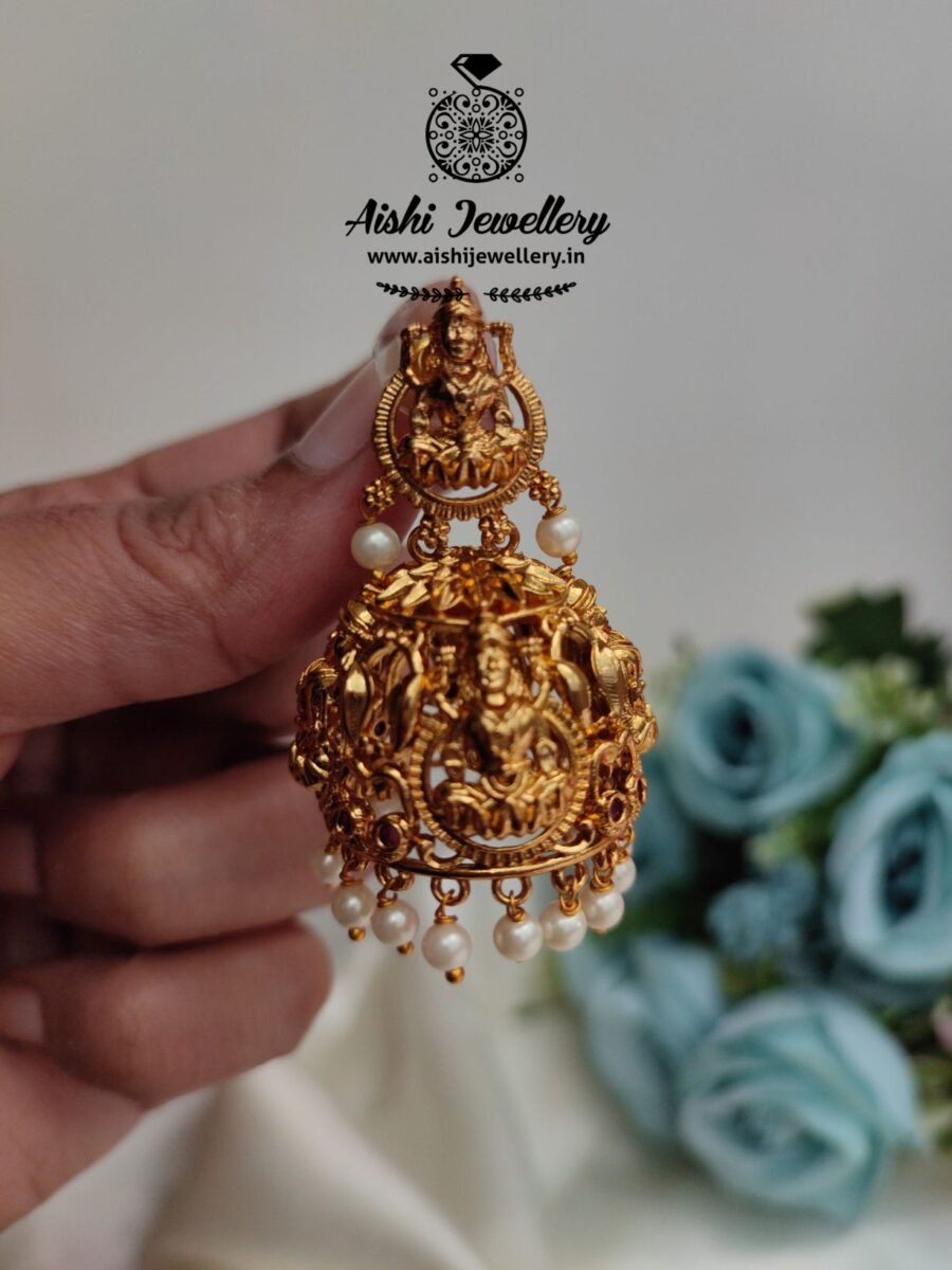 Lakshmi Matt Jhumka-E292