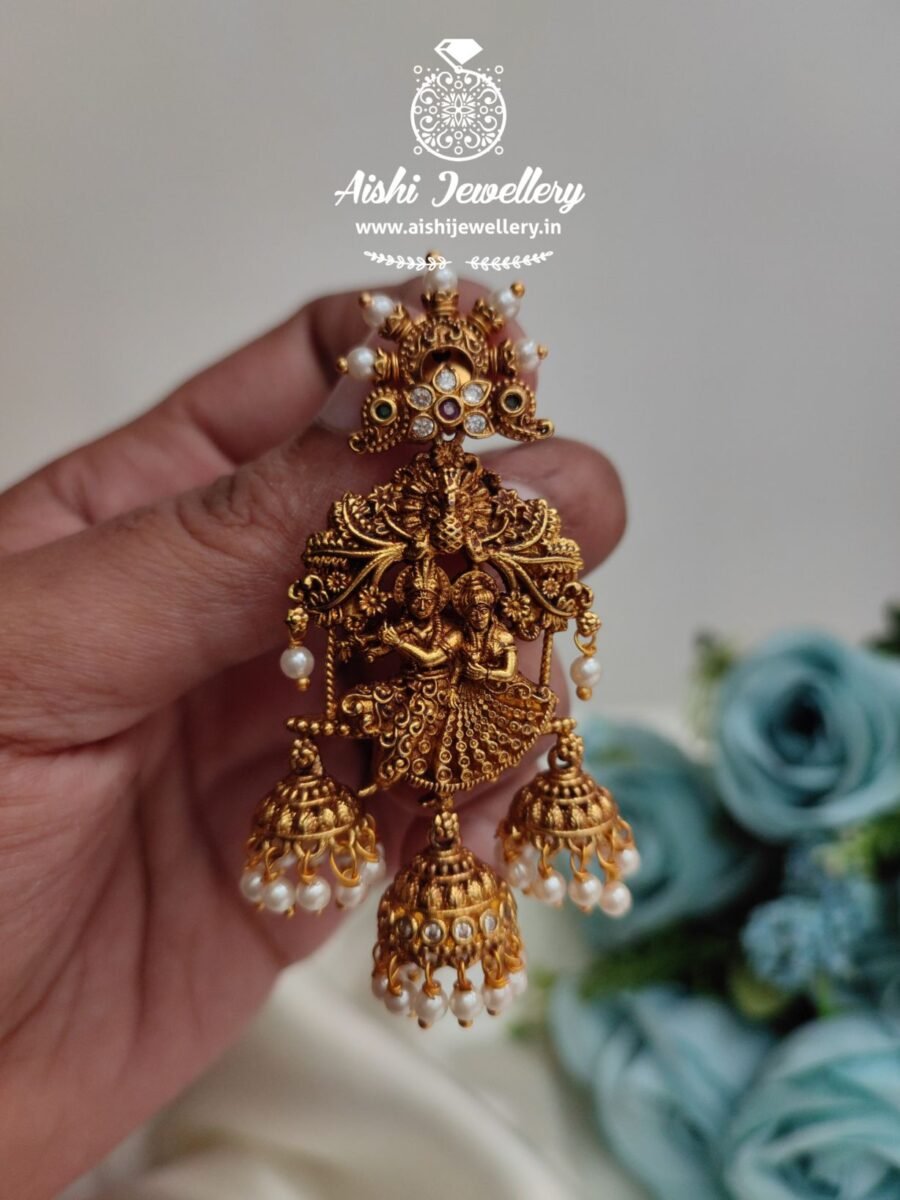 RadhaKrishan Antique Earring-E294