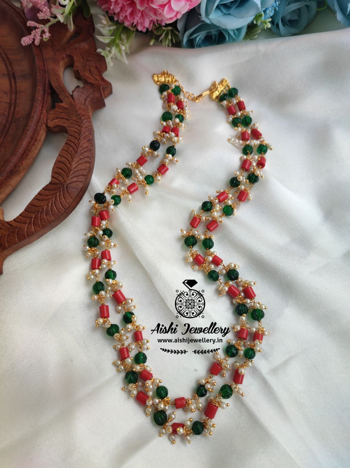 Pearl Beads Mala Sets-MA5