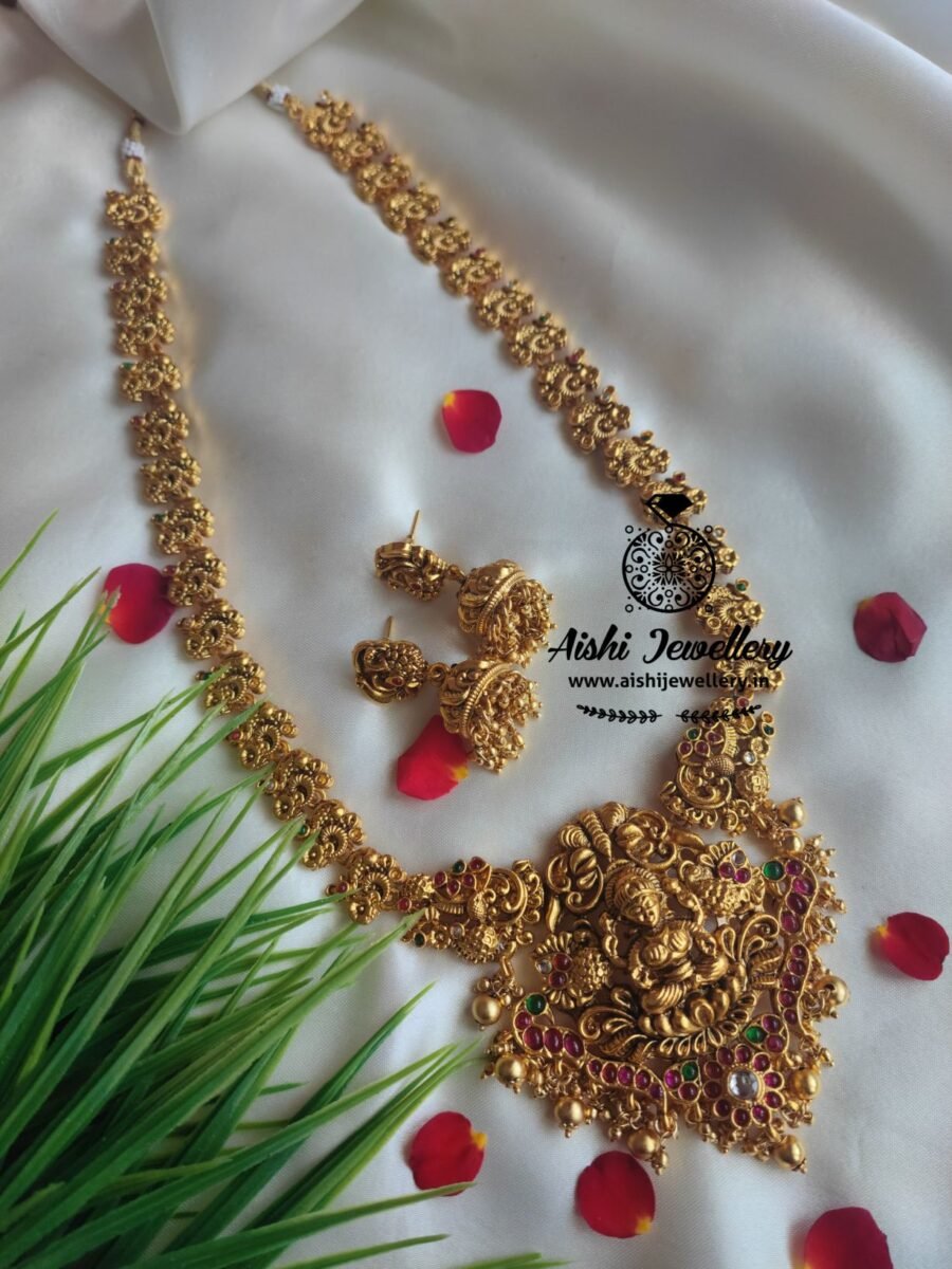 Lakshmi Pendant Haram Set-LH237