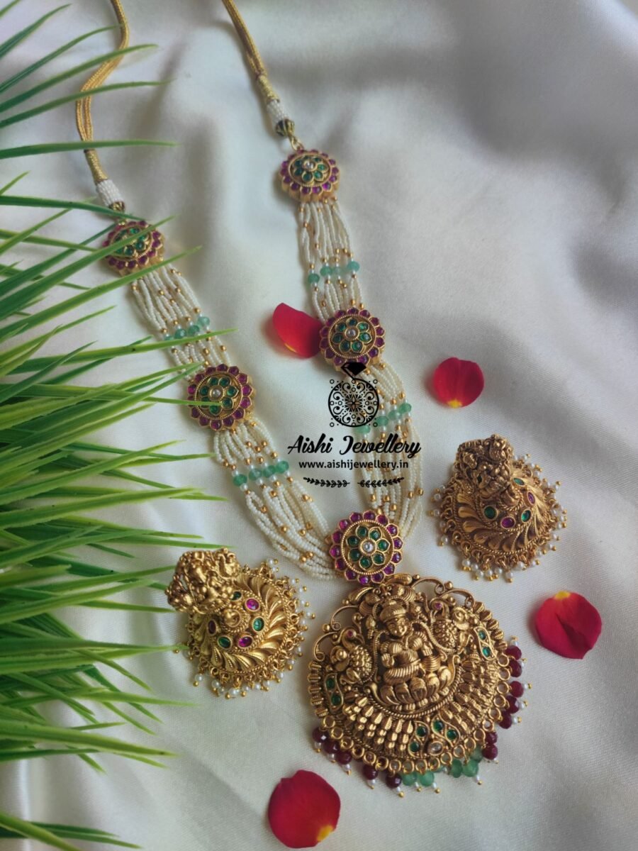 Rani Haram with Nakshi Pendant Set-MA57