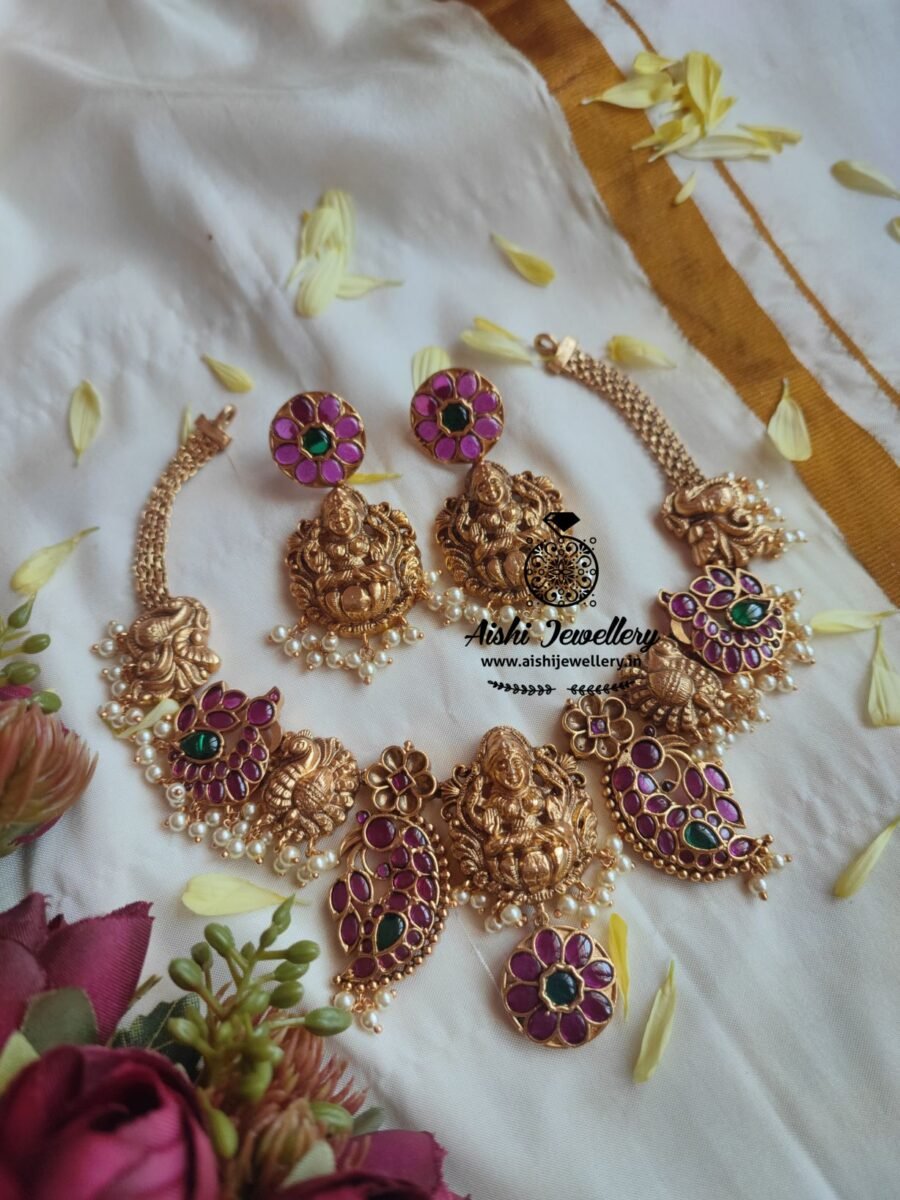 Nakshi Kemp Neckpiece-N508