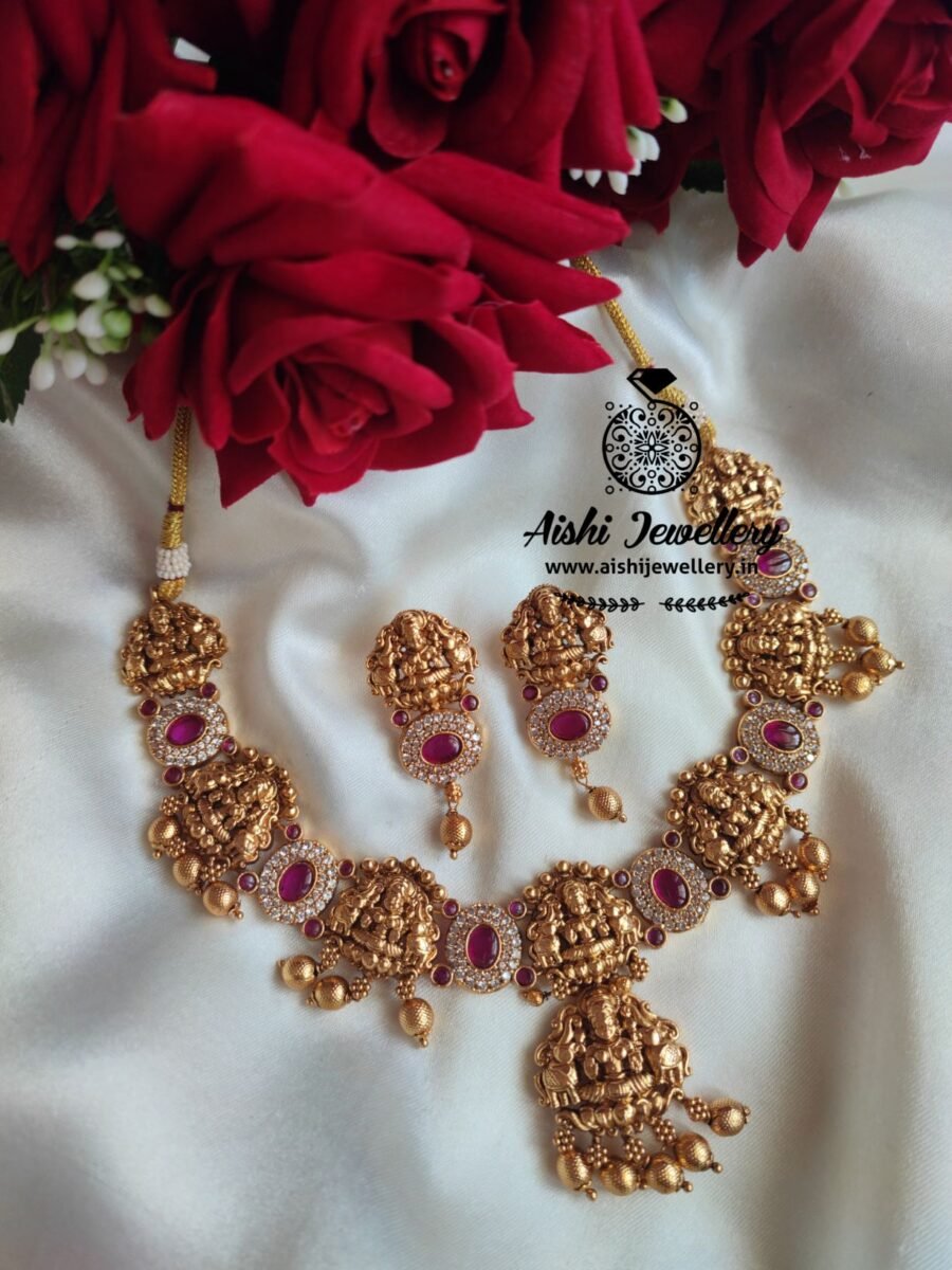 Nakshi Antique Neckpiece Set-N520