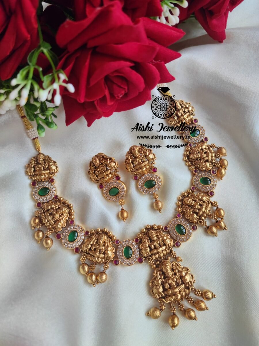 Nakshi Antique Neckpiece Set-N520