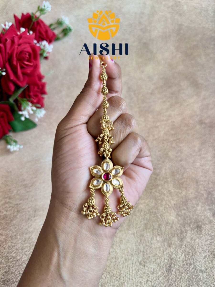 Floral KundanTikka -T243