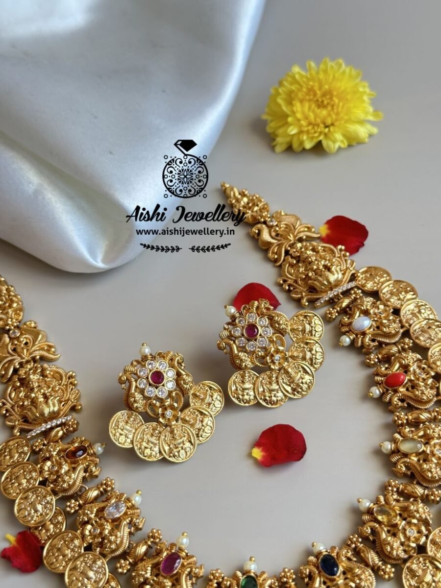 Gold Likea  Coin Neckpiece – N597