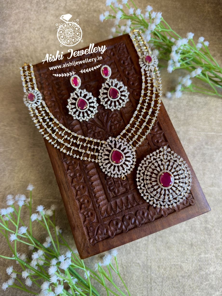 Diamond Replica Design Neckpiece -AN239