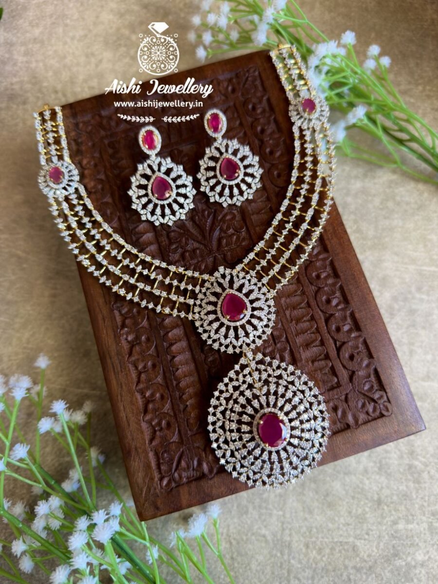 Diamond Replica Design Neckpiece -AN239