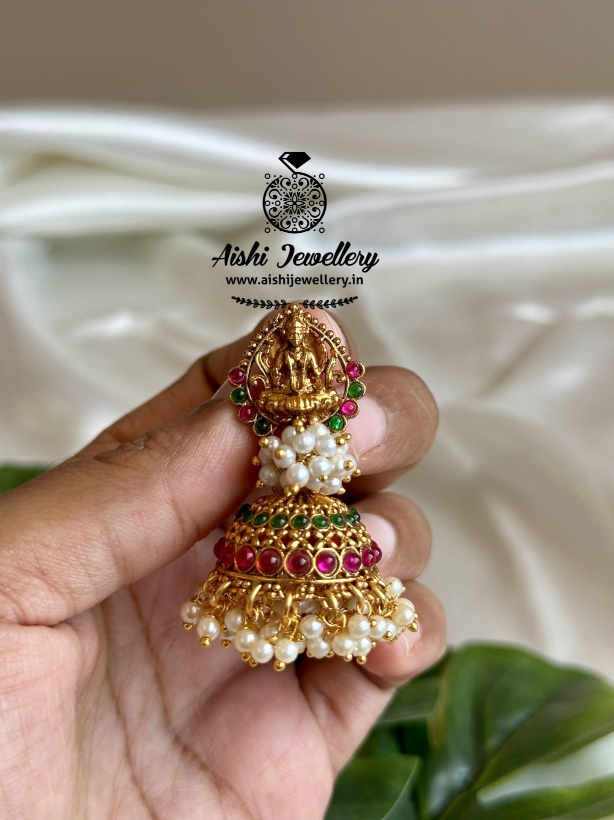 Nakshi Floral Jhumka – FQ133