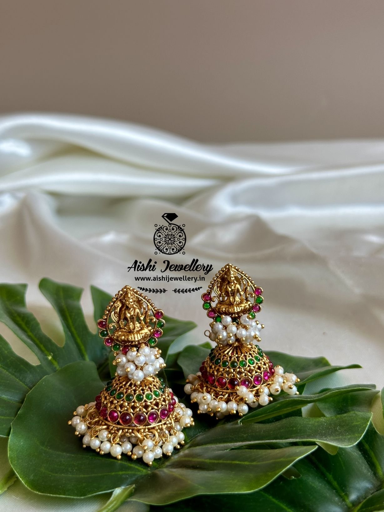 Nakshi Floral Jhumka – FQ133