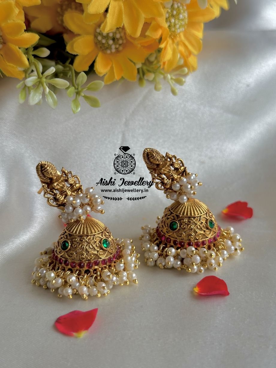 Nakshi Floral Jhumka – FQ135