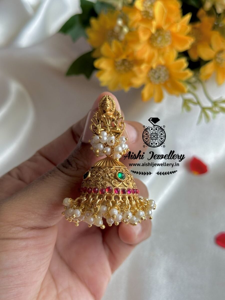 Nakshi Floral Jhumka – FQ135