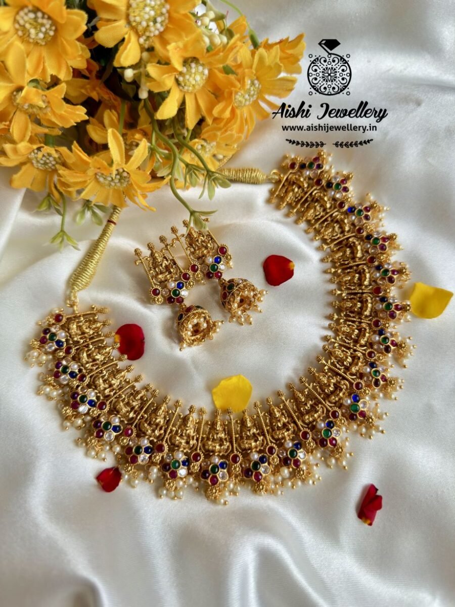 Nakshi Floral Neckpiece – N607