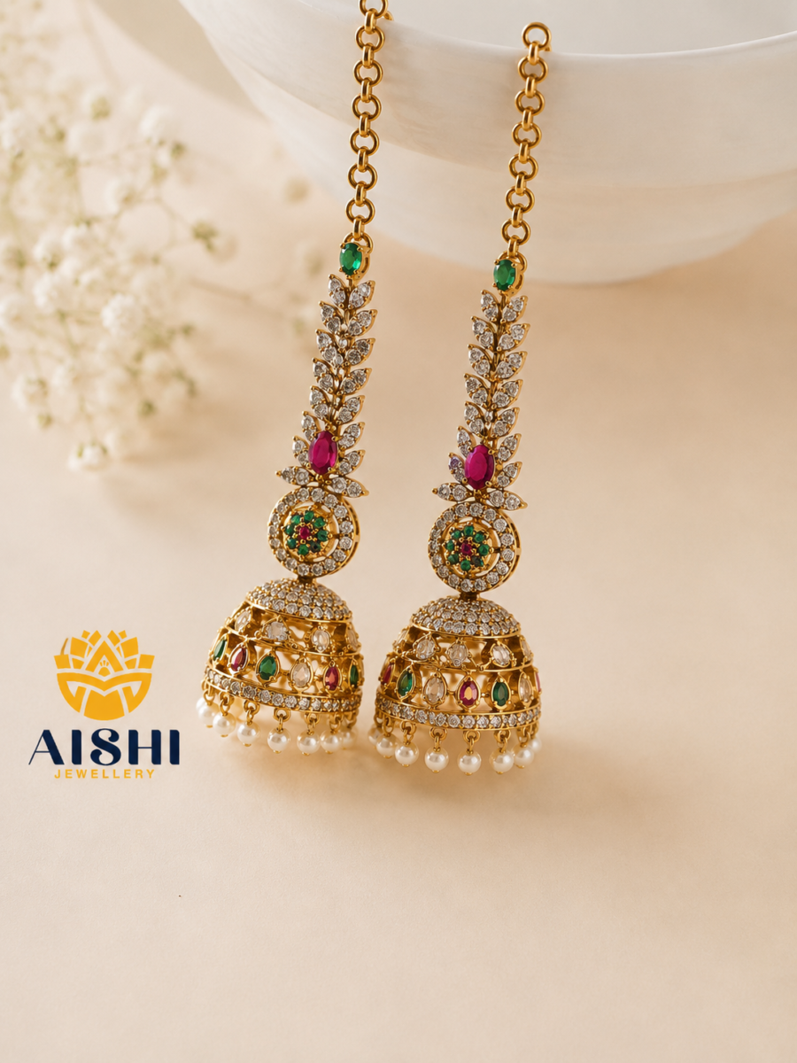 Vintage Style Matil Jhumka – E343