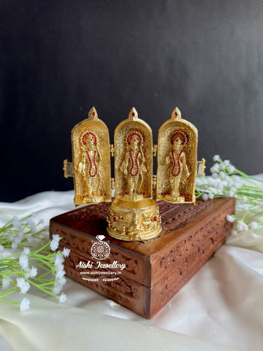 Vishnu Ramar Seetha Kumkum Box – KB33