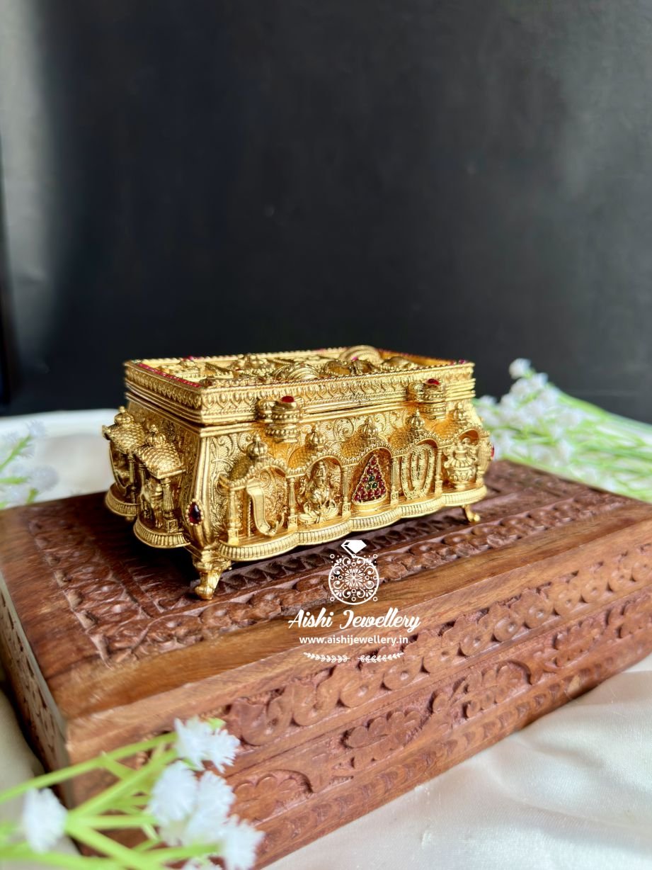 Incredible Gold likea kumkum Box-KB86