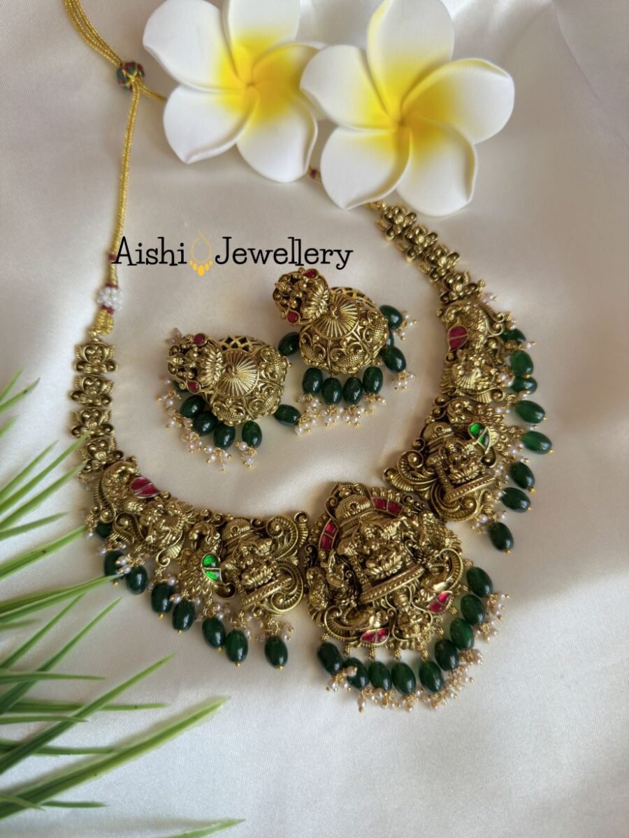 Nakshi Temple Neckpiece – N686