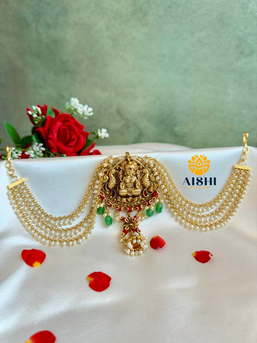 Nakshi with Coral Hair Choti-HA82