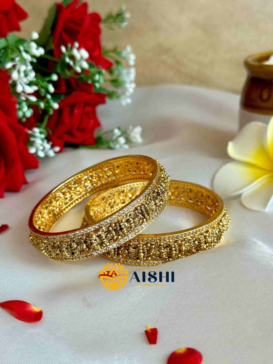 Antique Nakshi Bangle(Pair) – B184