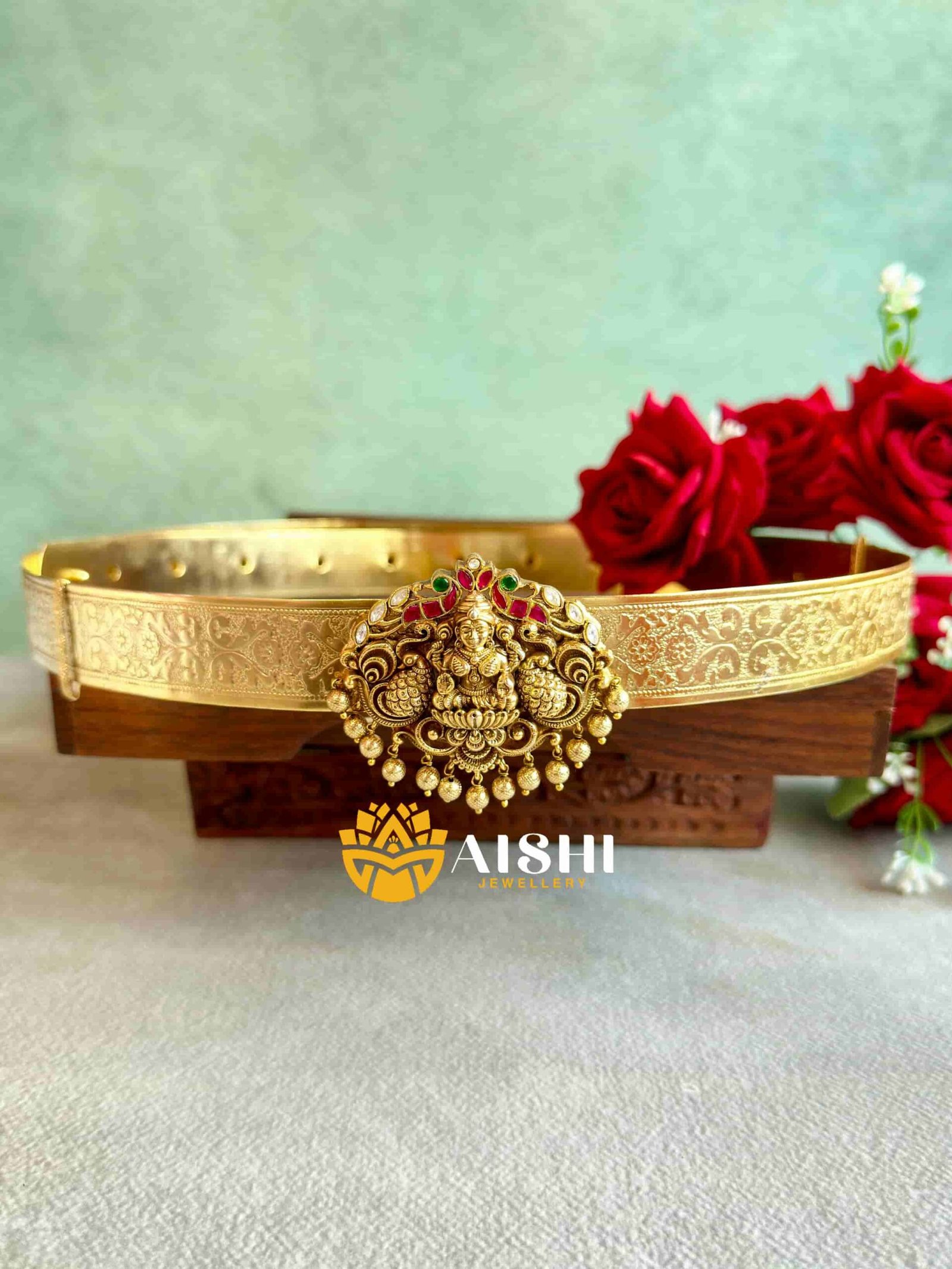 Jadu Nakshi Pendant Hipbelt-HB230