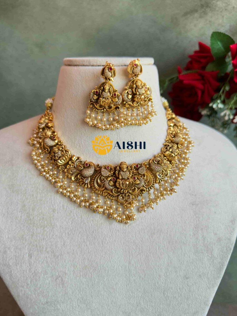 Traditional Ethnic Lakshmi Devi Neckpiece – N675