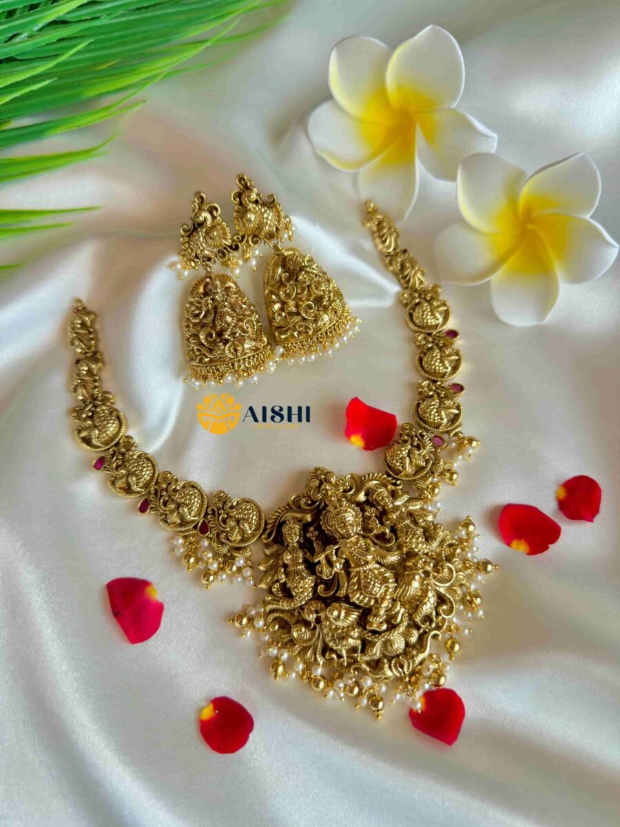 Krishnan Antique Neckpiece -N730