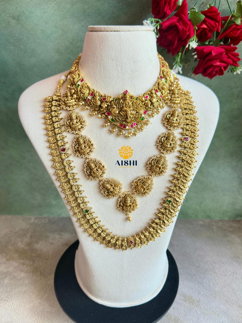 Temple Style Lakshmi Devi Set-BS027