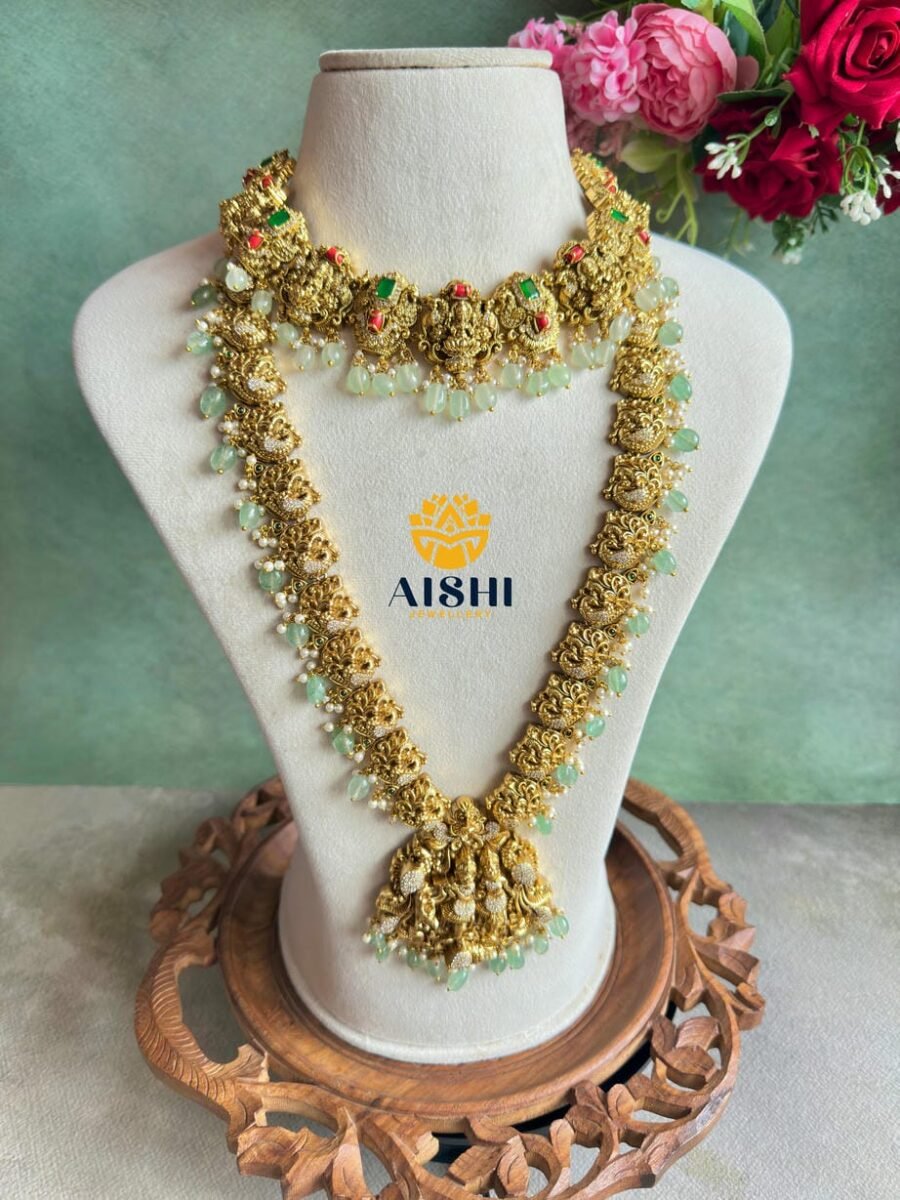 Traditional Mint Temple Set-BS032