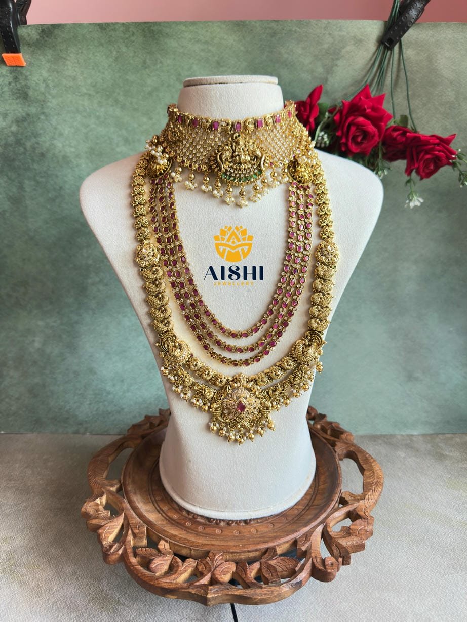 Complete Temple Jewellery Trio –BS038