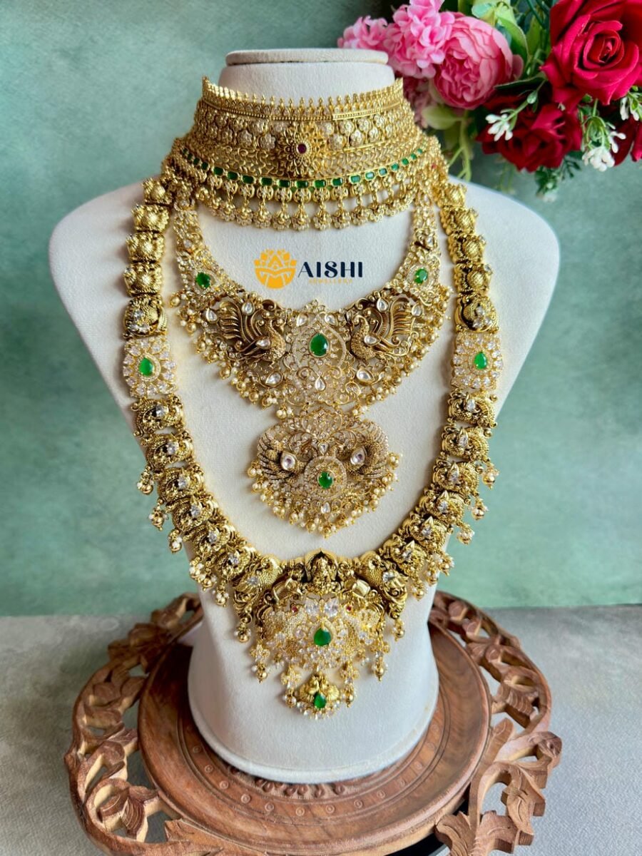 Sparkle South Vintage Jewellery Set-BS044