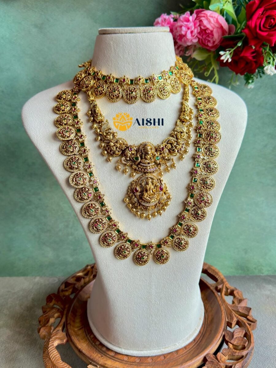 Handcrafted Kaasu Maalai Set-BS045