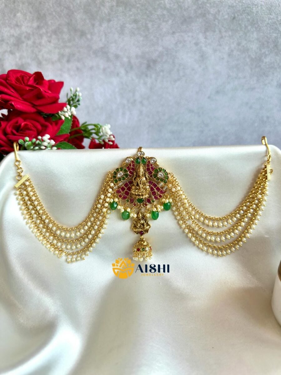 Lakshmi Kemp Moti Hair Choti – HA110