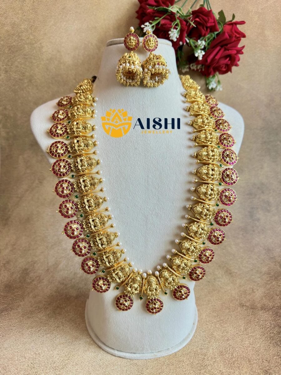 Bridal Nakshi Long Haram -LH205