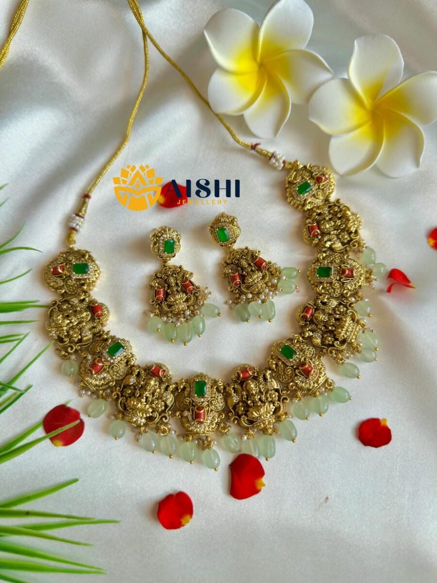 Classic Gold Touch Necklace-N735