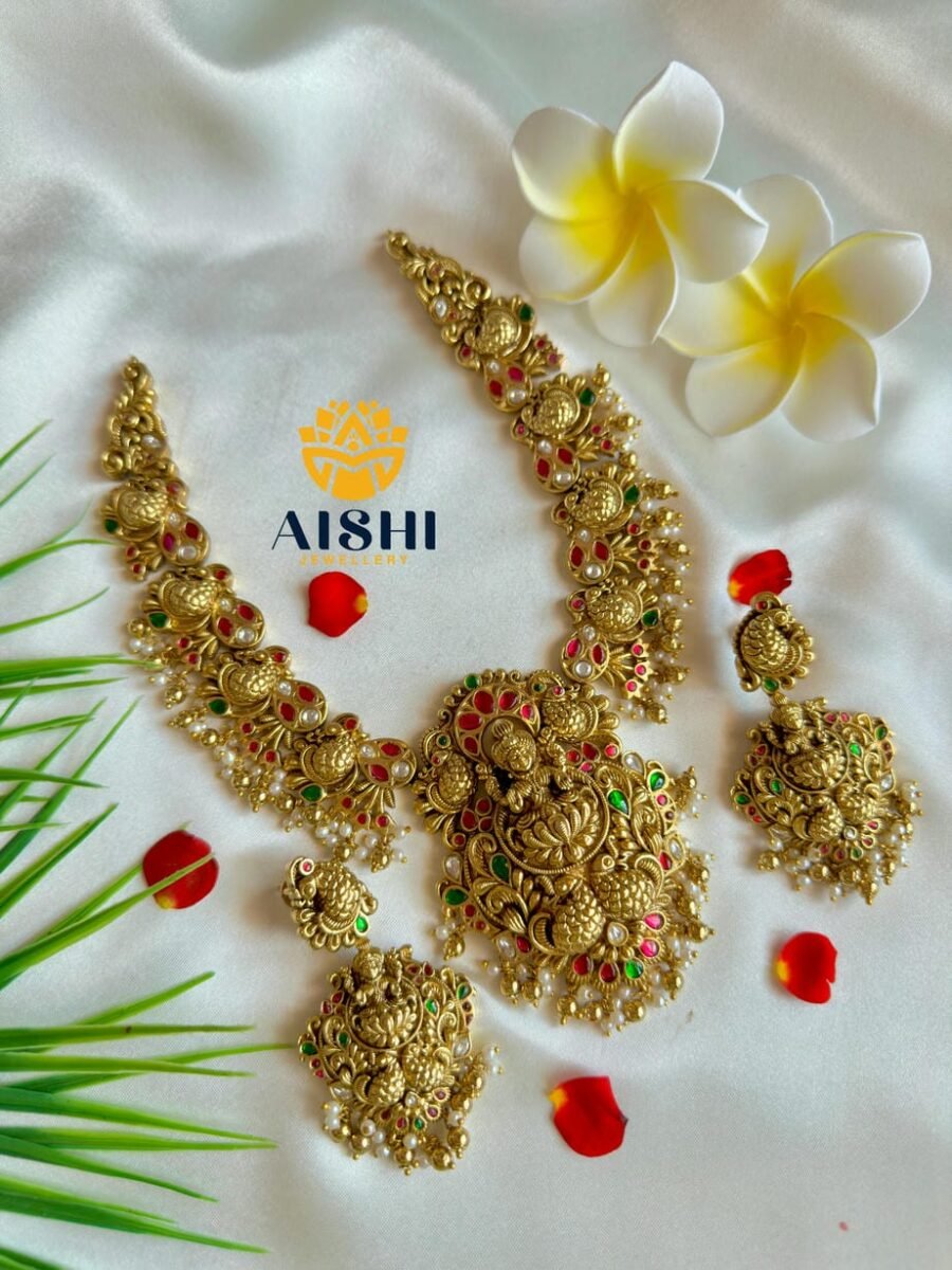 Antique Lakshmi Design Neckpiece-N743