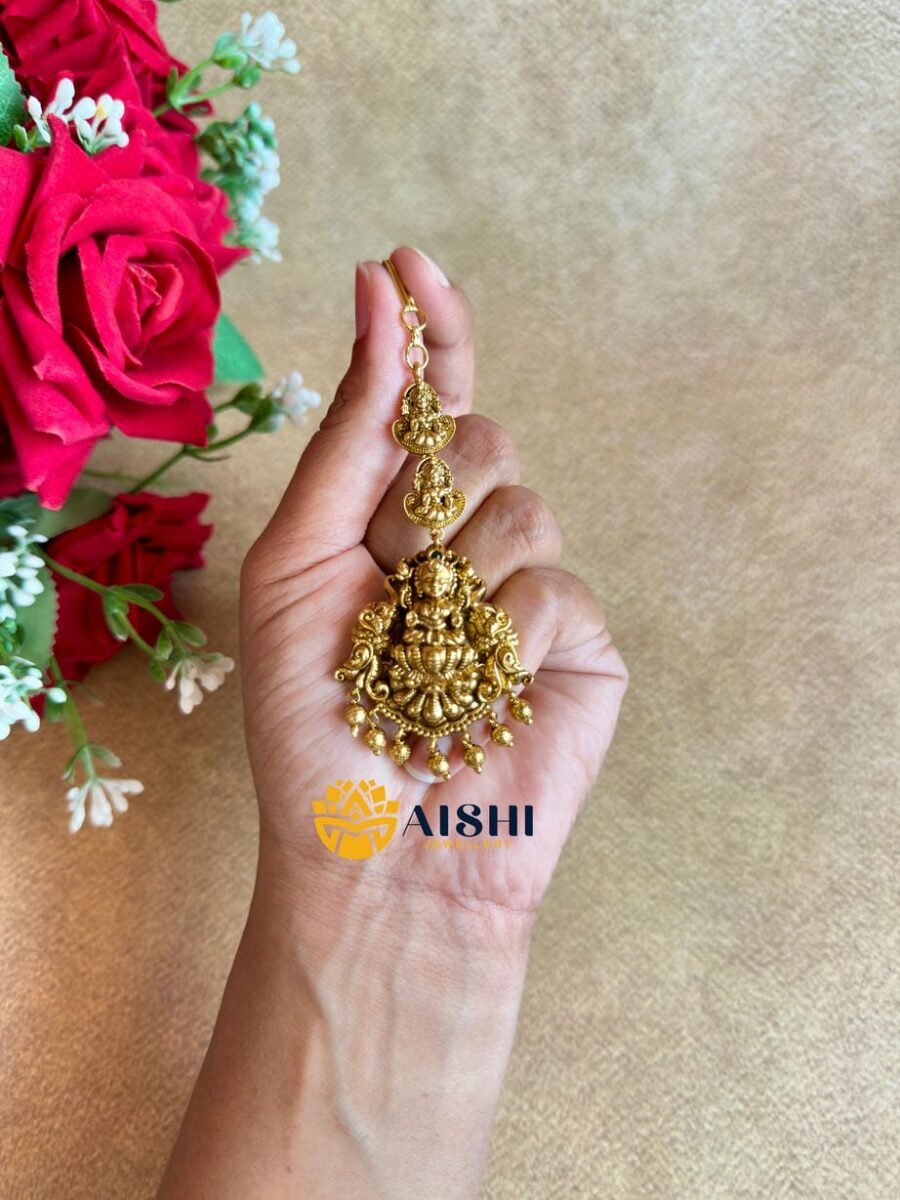 Lakshmi antique tikka – T307