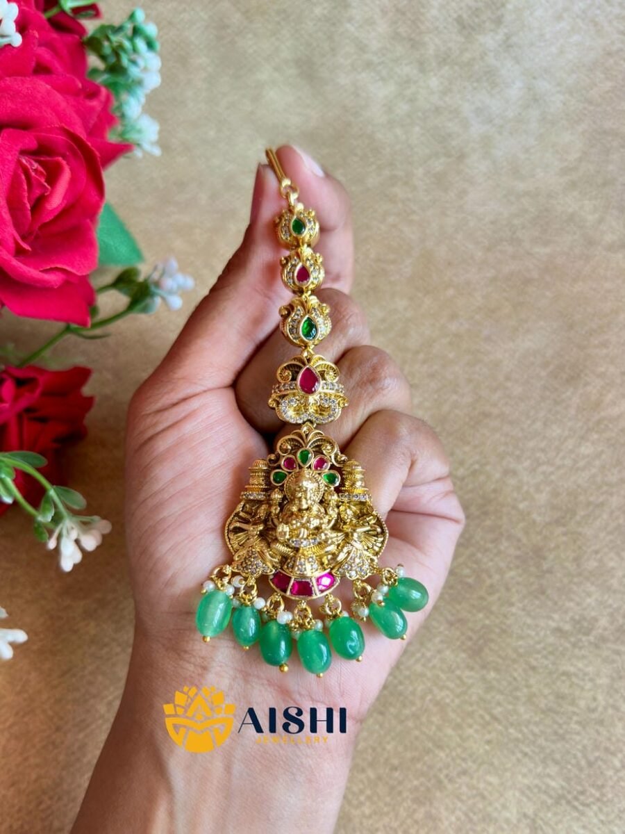 Temple tikka with green drops – T311