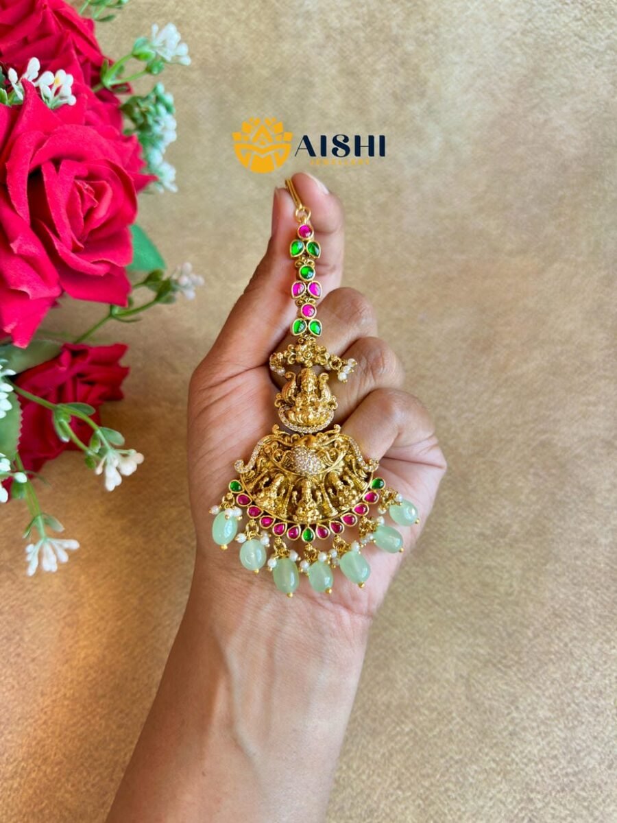 Temple Antique light green tikka-T320