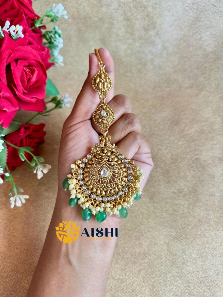 Floral Antique tikka-T324