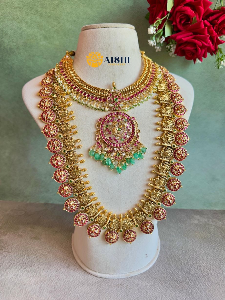 Real Kemp Traditional Jewellery Set-BS059