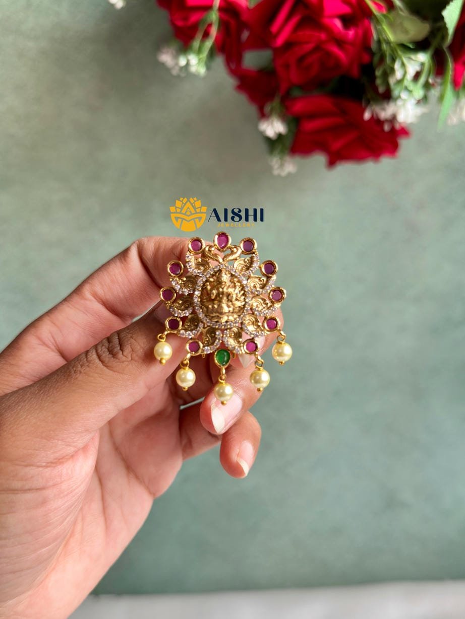 Nakshi Floral Hair Choti -HA113