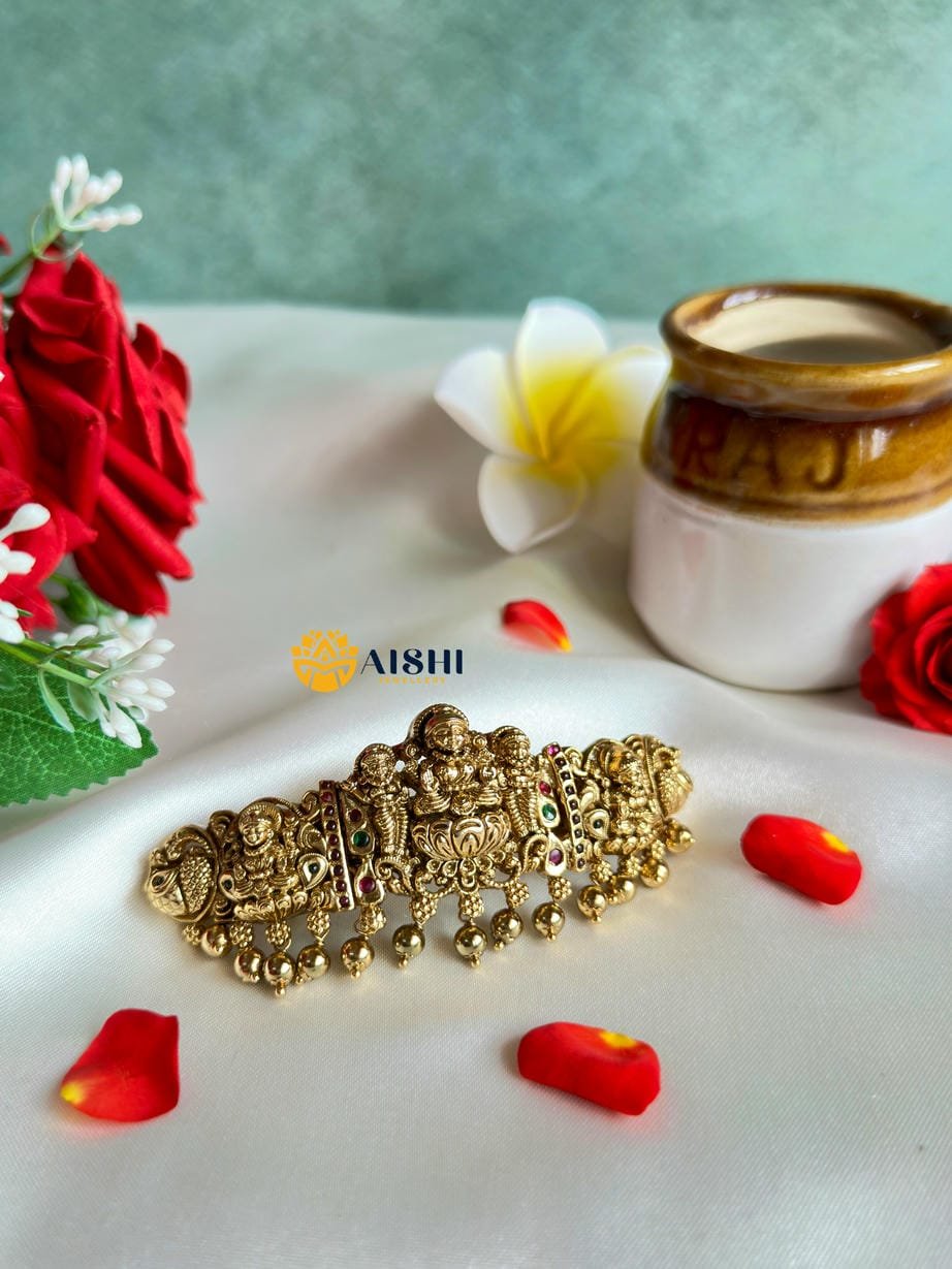 Antique Nakshi Peacock Hair Choti-HA114