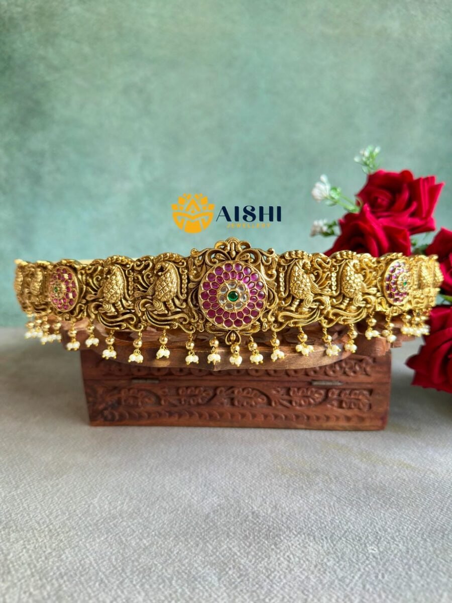 Antique Kemp Peacock Hipbelt-HB249